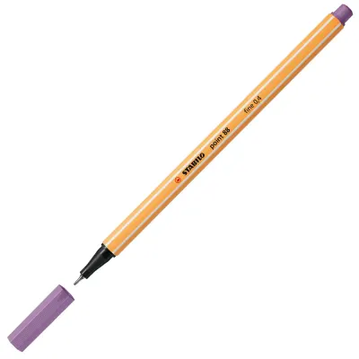 Stabilo Keçe Uçlu İnce Kalem 88 Point 0.4 MM Gri Menekşe 88/62