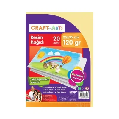 Craft And Arts Resim Kağıt 20 Li 35x50