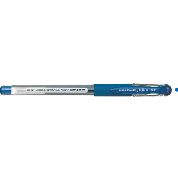 Uni-Ball Roller Kalem Signo Dx Jel Bilye Uç 0.38 MM Mavi UM-151