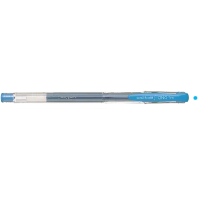 Uni-Ball Roller Kalem Signo Fine Jel Bilye Uç 0.7 MM Açık Mavi UM-100
