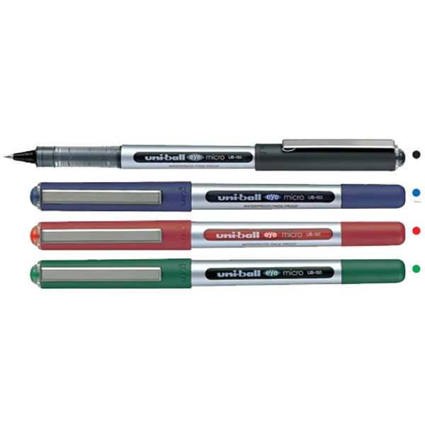 Uni-Ball Roller Kalem Eye Micro Bilye Uç 0.5 MM Yeşil UB-150