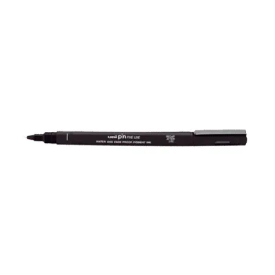 Uni-Ball Çizim Kalemi Akrilik Uçlu Fine Line Pin 0.05 MM Siyah PIN 0.005-200