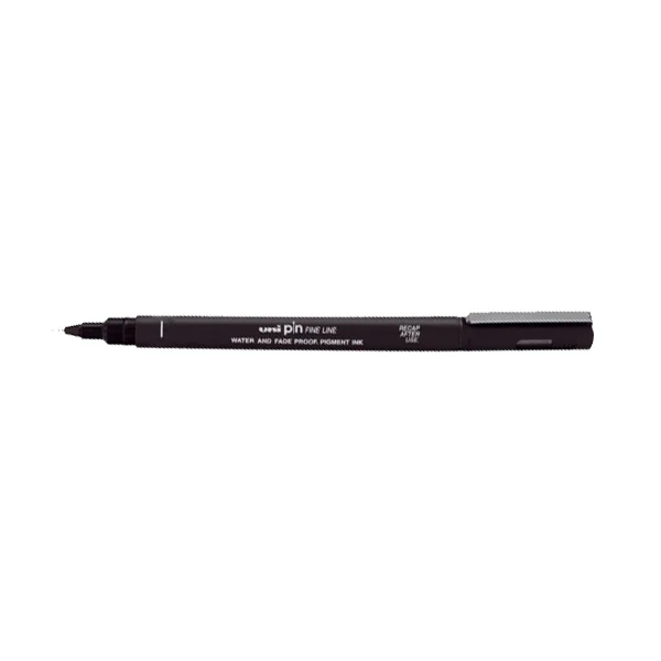 Uni-Ball Çizim Kalemi Akrilik Uçlu Fine Line Pin 0.05 MM Siyah PIN 0.005-200