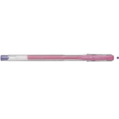 Uni-Ball Roller Kalem Signo Fine Jel Bilye Uç 0.7 MM Mor UM-100