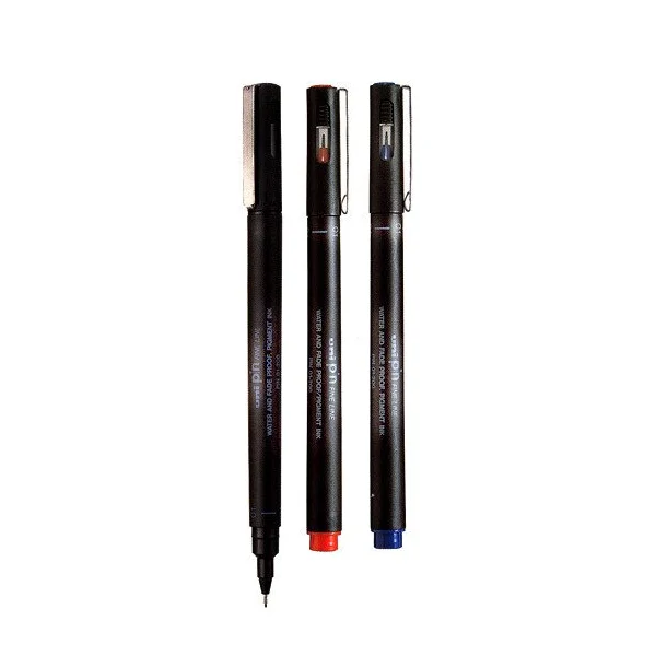 Uni-Ball Çizim Kalemi Akrilik Uçlu Fine Line Pin 0.3 MM Mavi PIN 03-200