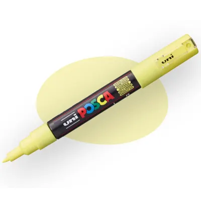 Uni-Ball Posca 0.7 Su Bazlı Boyama Markörü Güneşsarısı N Pc-1M