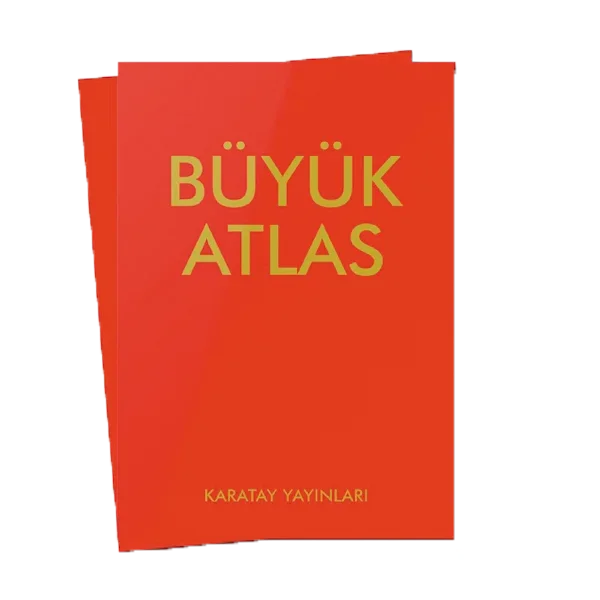 4E Atlas Büyük Ciltli Karatay Yayınevi