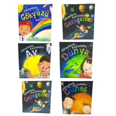 4E Hikayelerle Uzayı Keşfedelim Serisi 6 Kitap
