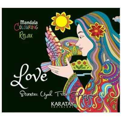 4E Mandala-love-coloring Relax