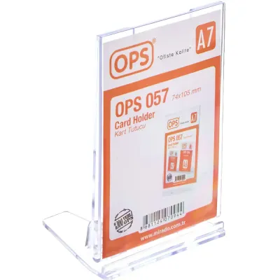 Ops Kart Tutucu A7 Dikey DP 057