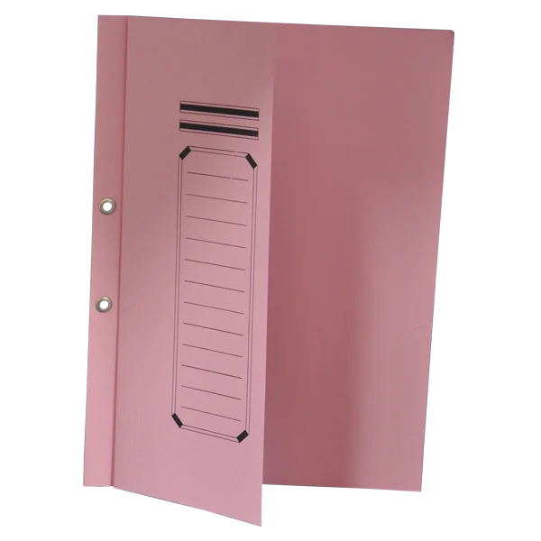 Bafix Yarım Kapak Dosya Karton Pembe