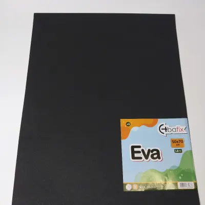 Bafix Eva Düz Renk 50x70 Siyah