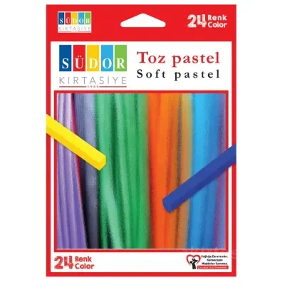 Südor Pastel Boya Toz 24 Renk Bs98