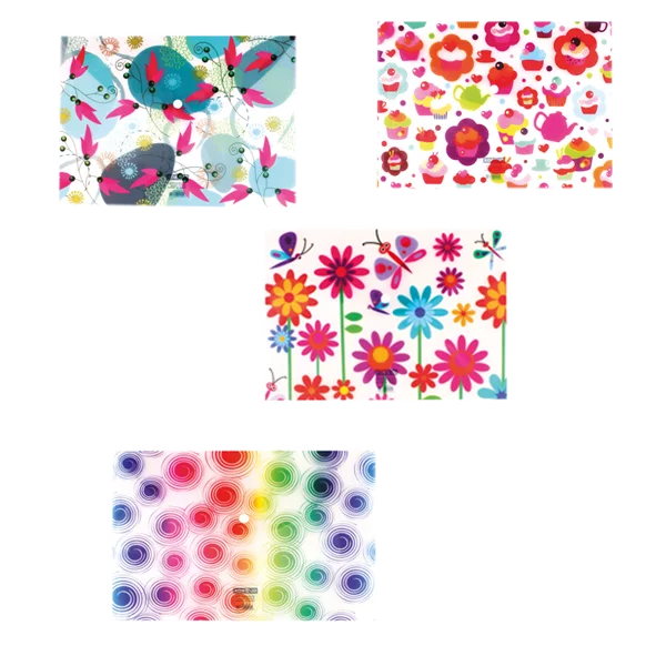 Globox Çıtçıtlı Dosya CD Bölmeli 6671