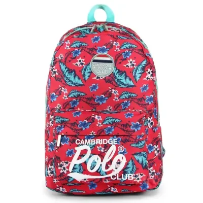Cambridge Polo Club Island Roamer İki Bölmeli Unisex Sırt Çantası Kırmızı CP04022-003Kırmızı