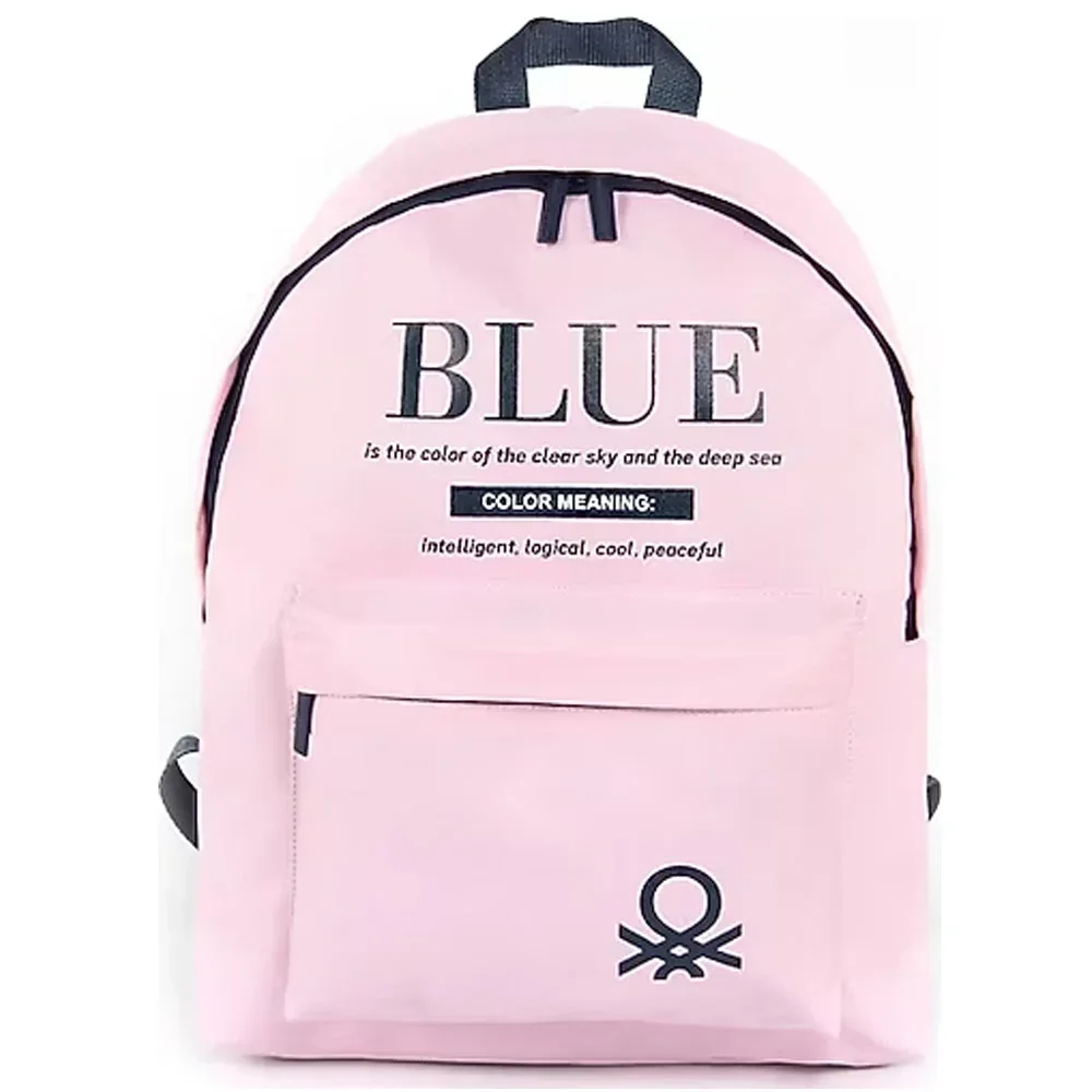 Benetton Çift Bölme Sırt Çantası 3801