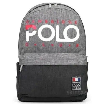 Cambridge Polo Club Normcore Sırt Çantası Gri Cpc3027.003