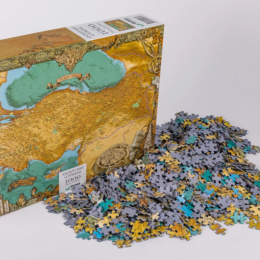 Gürbüz Puzzle 1000 Parça Antik 12103