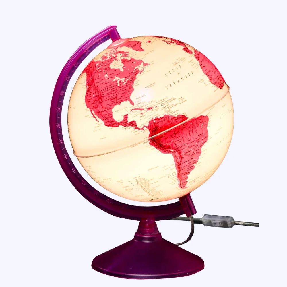 Gürbüz Globe Magenta-Işıklı+Usb 48321
