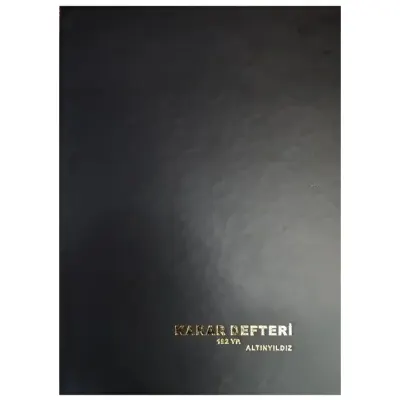 Altınyıldız Karar Defteri 192 YP Ciltli KR-107