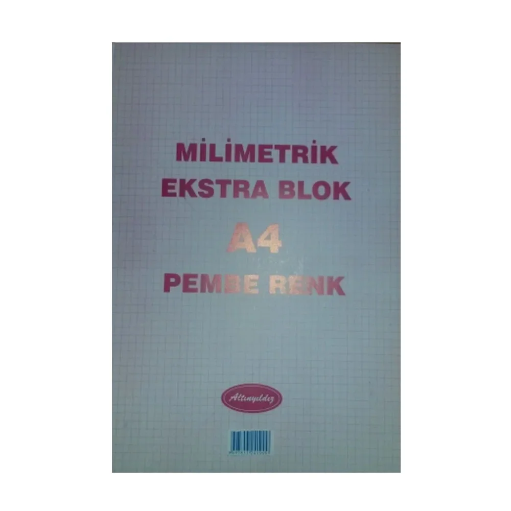 Altınyıldız Milimetrik A4 Pembe