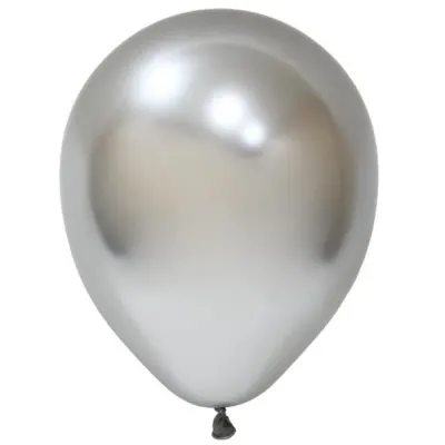 Balonevi Balon 12" Krom Sılver 50 Li