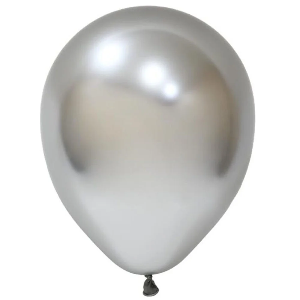 Balonevi Balon 12" Krom Sılver 50 Li