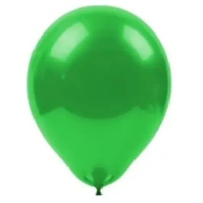 Balonevi 12" Baskı Balonu Neon Yeşil 100 Lü