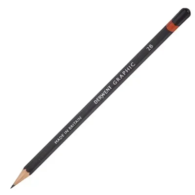 Derwent 12 Li Graphic Pencil S (2B)