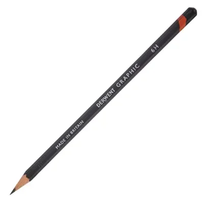 Derwent 12 Li Graphic Pencil S (6H)