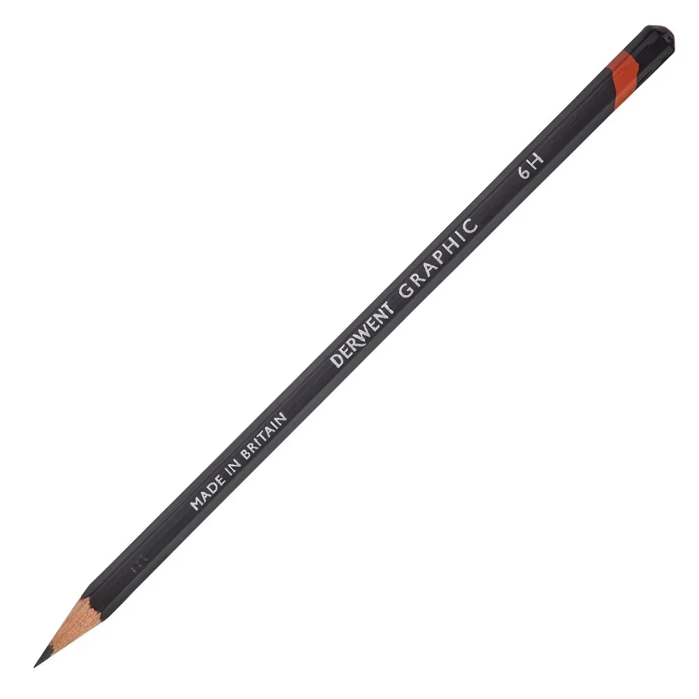 Derwent 12 Li Graphic Pencil S (6H)
