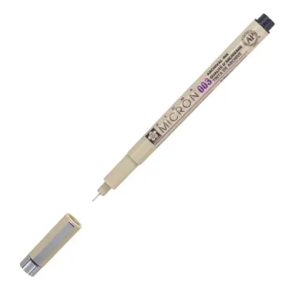 Sakura Pıgma Mıcron Siyah 003 MM