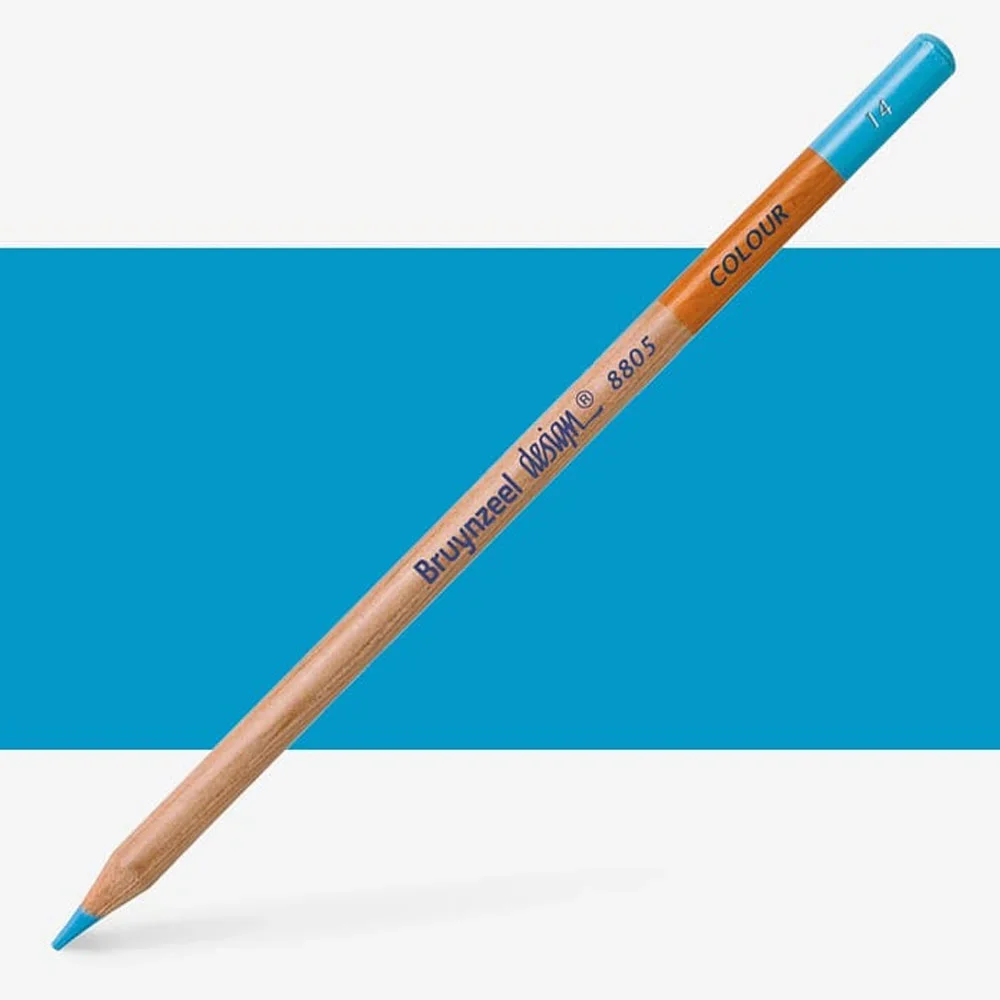 Bruynzeel Design Colour Smyrna Blue Pencils