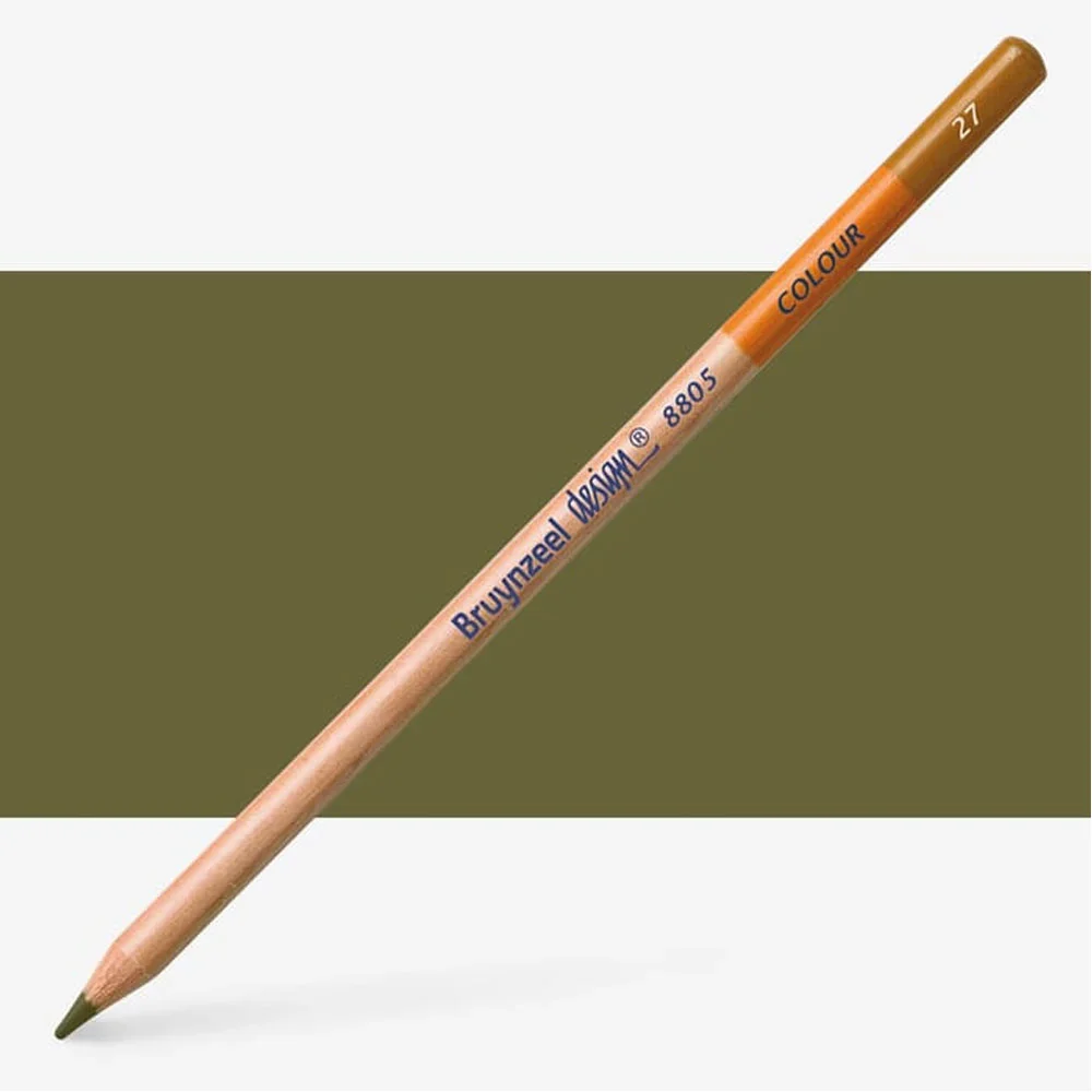 Bruynzeel Design Colour Yellow Ochre Pencils