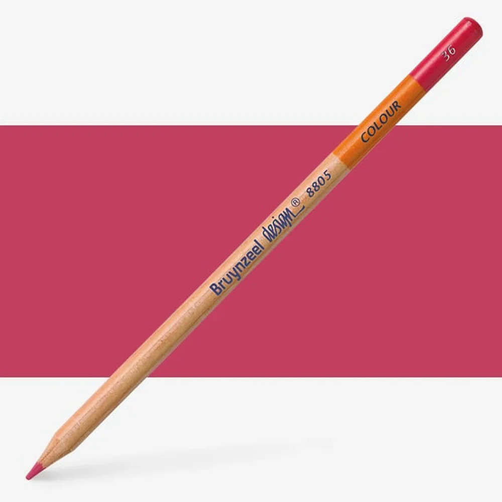 Bruynzeel Design Colour Dark Pink Pencils