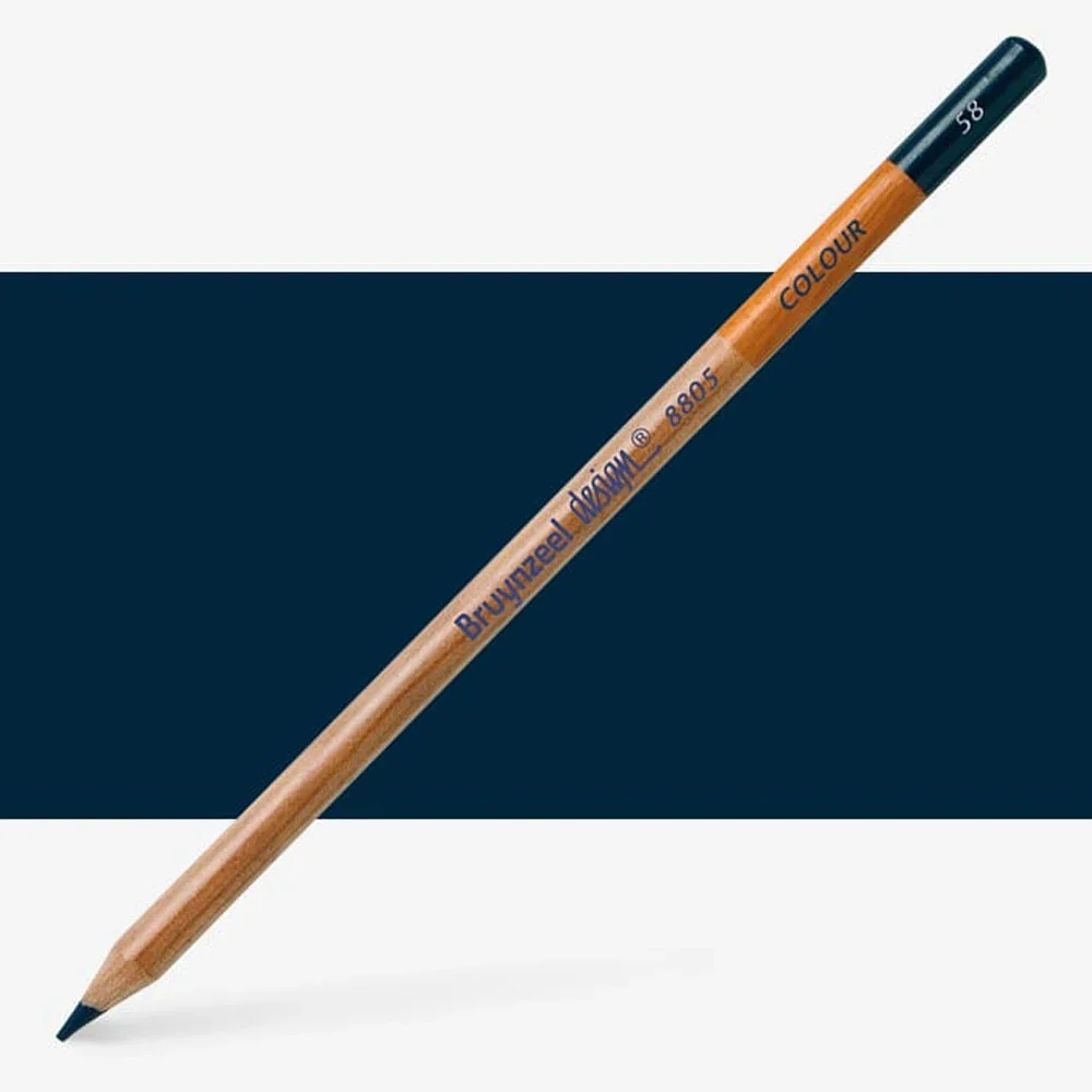 Bruynzeel Design Colour Prussian Blue Pencils