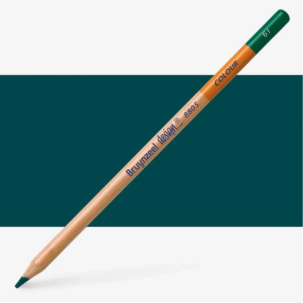 Bruynzeel Design Colour Dark Green Pencils