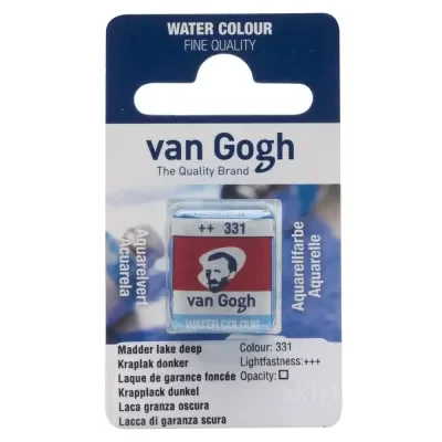 Van Gogh Watercolour Pan Madder Lake Deep 331