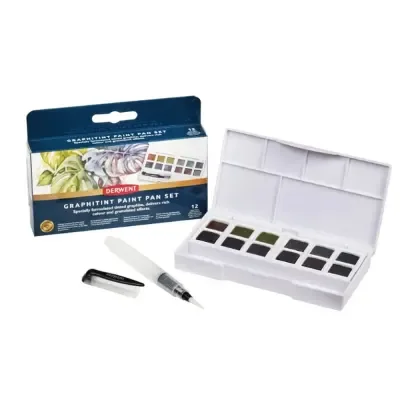 Derwent Graphitint Paint Pan Palette Yeni