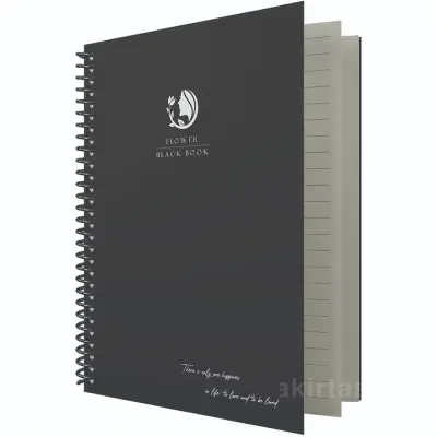 Dilman Black Book 16x22 80 YP Dik Çizgili 6619