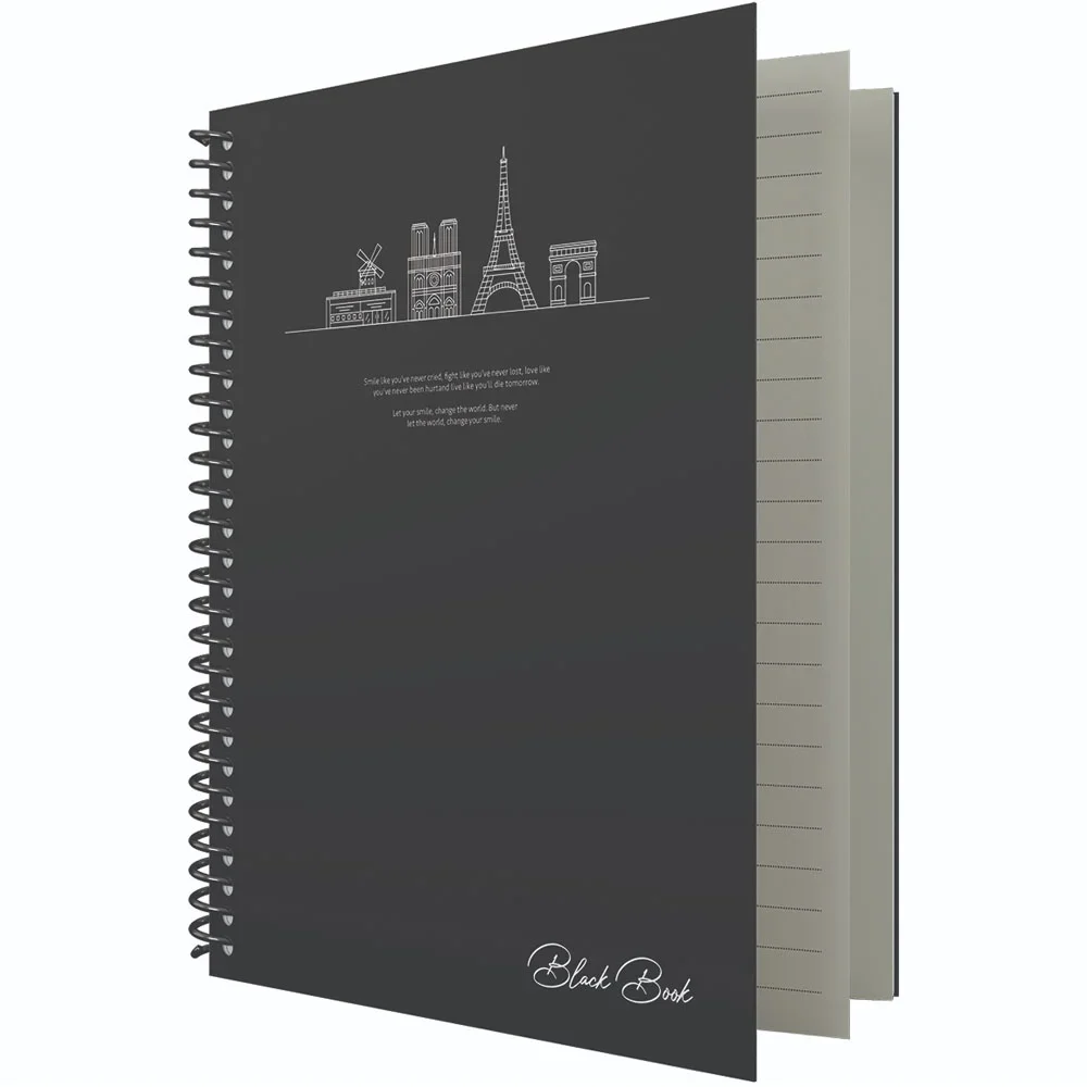 Dilman Black Book 16x22 80 YP Dik Kareli 6618