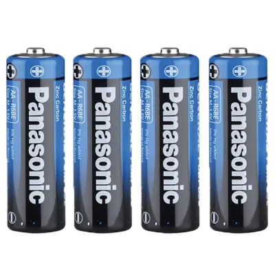 Panasonic Çinko Karbon Kalem Pil (AA) R6BE/4S