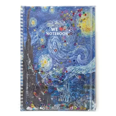 Vuki Sulu Çantalı Defter Orta Boy Van Gogh 1/S VK-0086G