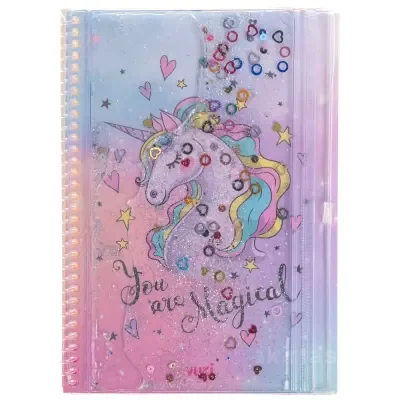 Vuki Sulu Çantalı Defter A5 Unicorn 2/S