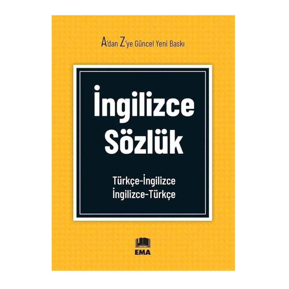 Ema İngilizce Sözlük (11,5*16 Cm)_Ortaokullar İçin /Ema