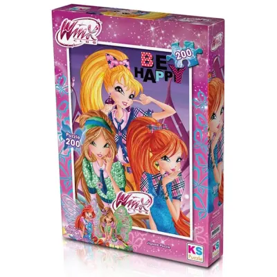 Ks Games Puzzle 200 Parça Wınx