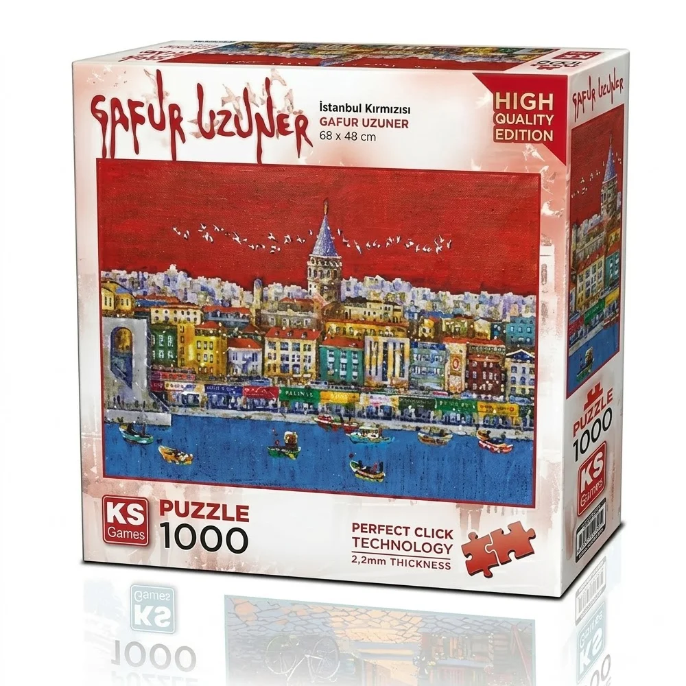 Ks Games Puzzle 1000 İstanbul Kırmızısı 20791