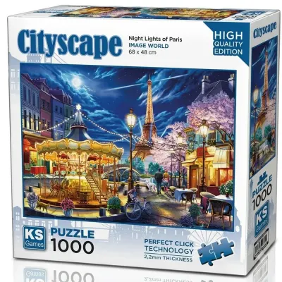 Ks Games Puzzle 1000 Nighet Light Of Paris 20795