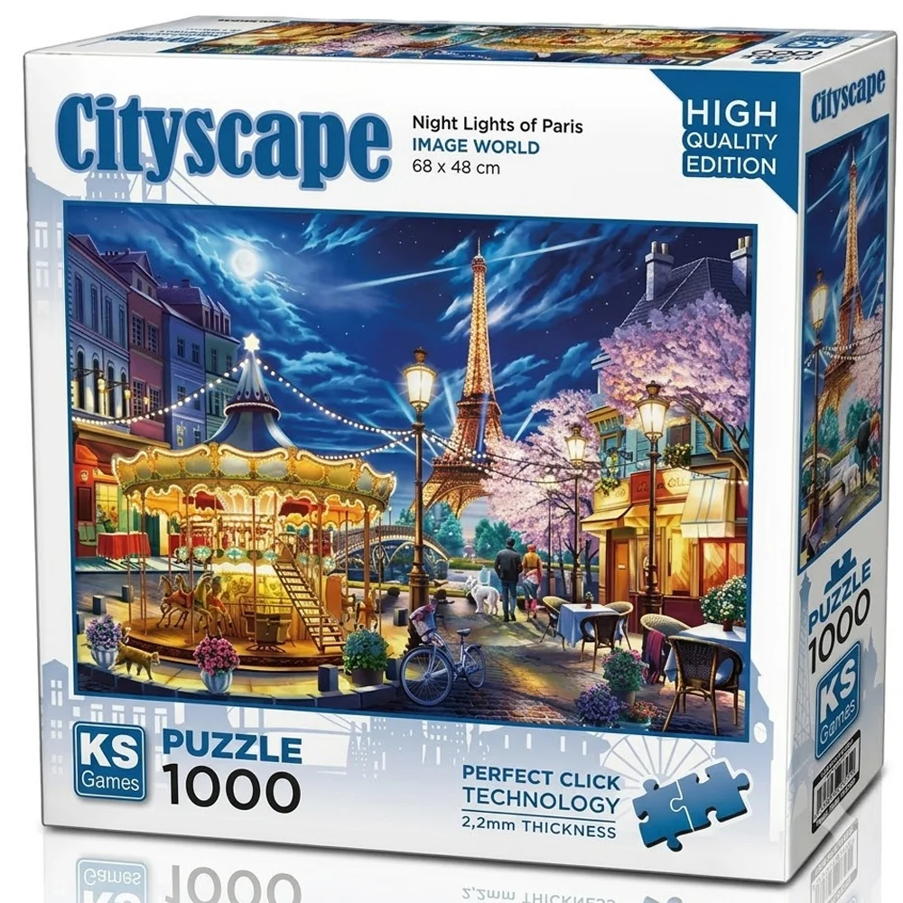 Ks Games Puzzle 1000 Nighet Light Of Paris 20795