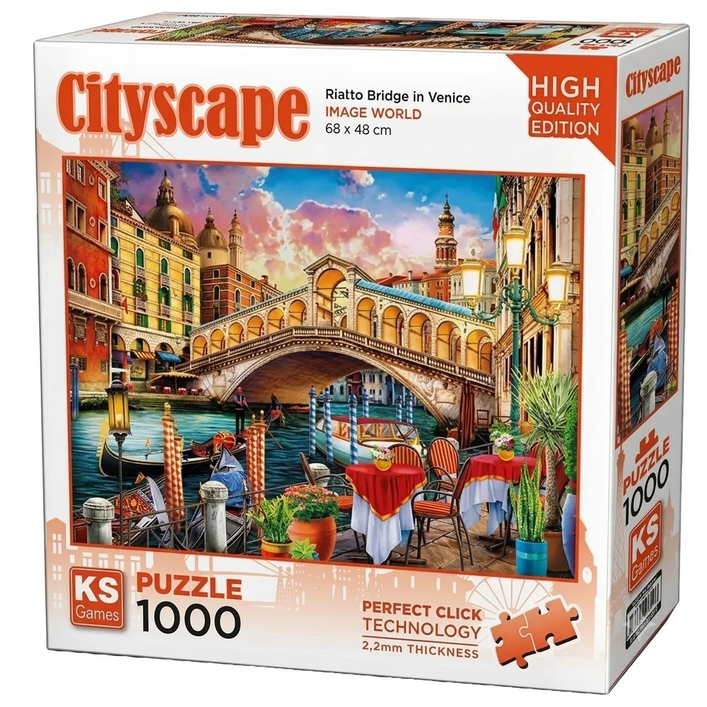 Ks Games Puzzle 1000 Riatto Bridge İn Venice 20757